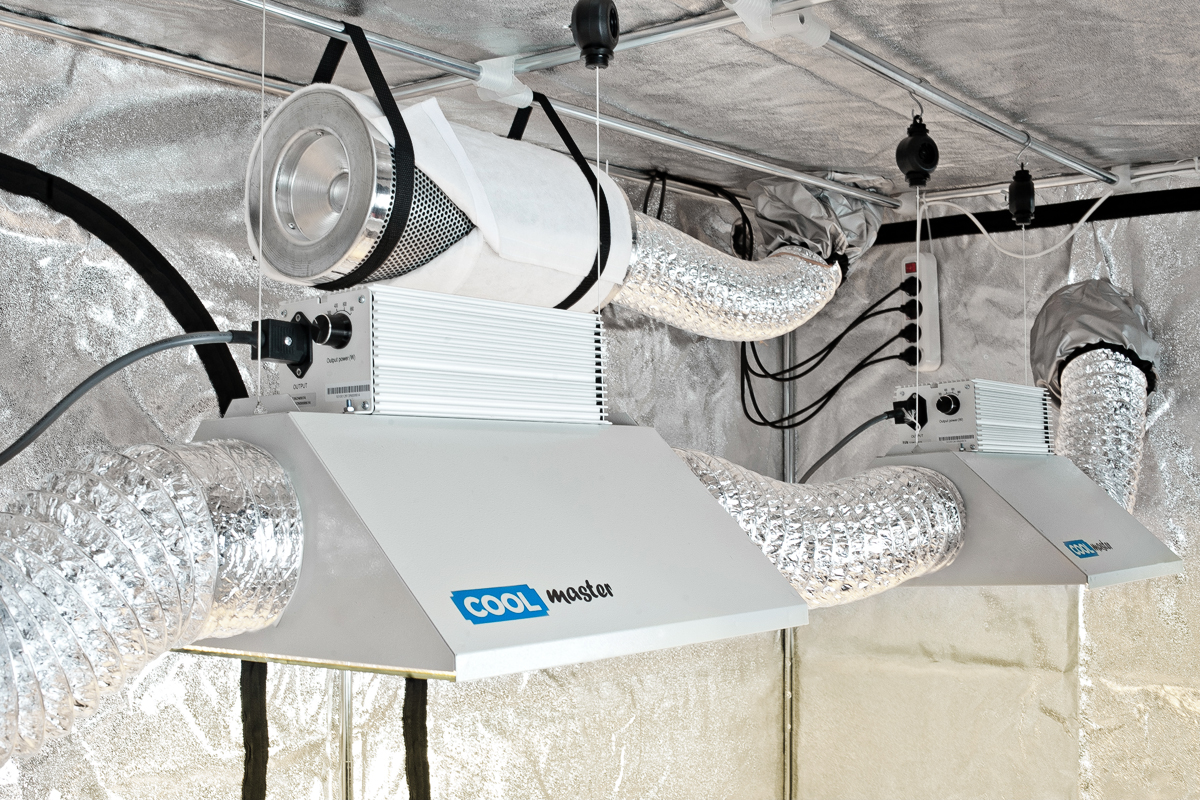 Вентиляция для гроубокса